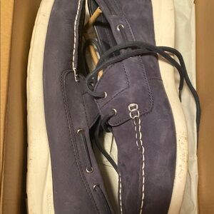 Men's Blue Suede Shoes
